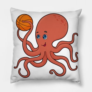 Octopus Basketball player Basketball Pillow