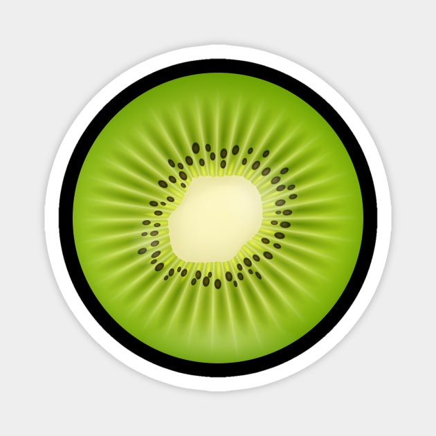 Kiwi Magnet by NotSoGoodStudio