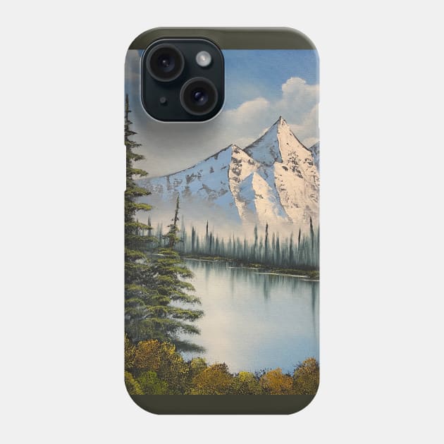 Springtime Mountains Phone Case by J&S mason