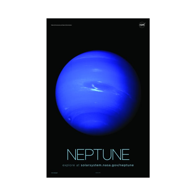 Neptune, God Of The Sea | Solar System & Beyond by rocketshipretro