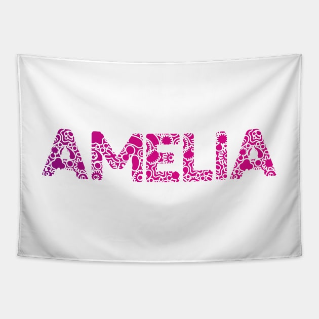 AMELIA NAME Tapestry by YourStyleB