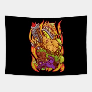 Extreme Zombie Killer Tapestry