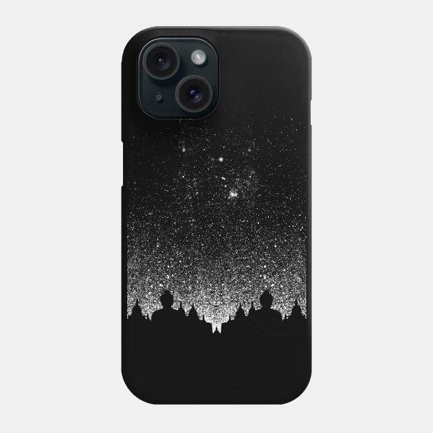 Night At The Temple Phone Case by Exosam