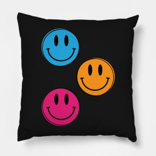 smile outside the lines Pillow