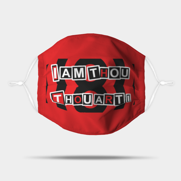I Am Thou Thou Art I Persona 5 Mask Teepublic I Am Thou Thou Art I Persona 5 Mask Teepublic