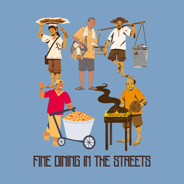 Pinoy Pride Street Food Selection by NewbieTees