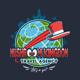 Mushroom Kingdom Travel Agency T-Shirt