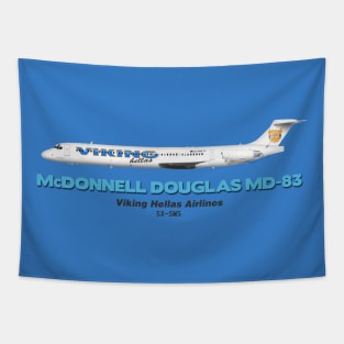 McDonnell Douglas MD-83 - Viking Hellas Airlines Tapestry