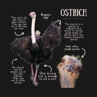 Animal Facts - Ostrich T-Shirt