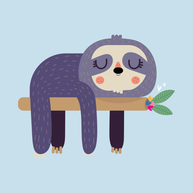 Slothy sloth by Mjdaluz