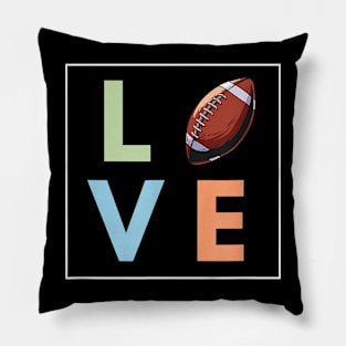 love american football Pillow