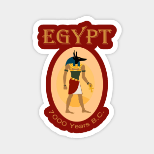 Egypt 7000 years BC Magnet