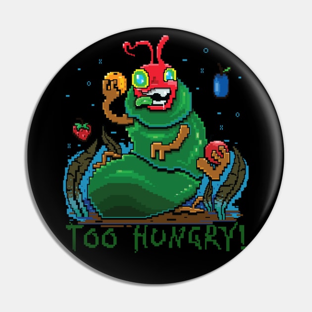 Hungry Monster Capilla Pin by eimmonsta