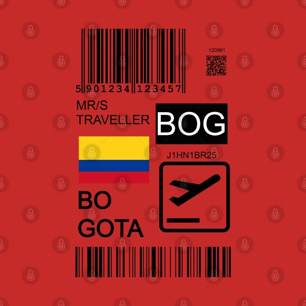 Bogota Colombia travel ticket by Travellers