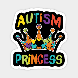 Autism Princess Magnet