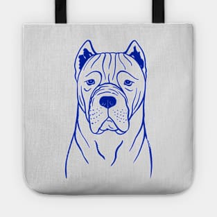 Cane Corso (Grey and Blue) Tote