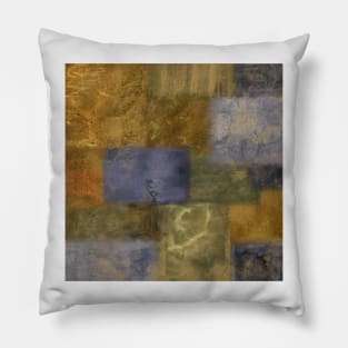 Patchwork Abstract Painting Pillow