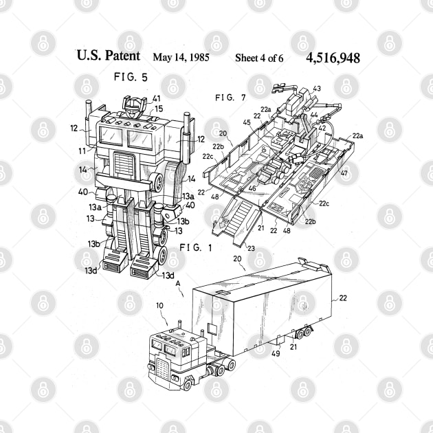 G1 Optimus Prime Patent by DennisMcCarson