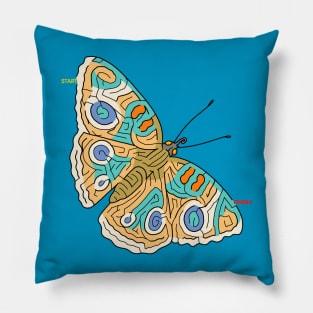 A-Maze-ing Butterfly Pillow