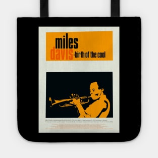 Miles Davis - Minimal Tribute to 'Birth of the Cool' Tote