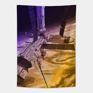 Up The Space Station Tapestry