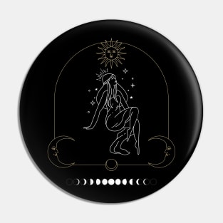 Celestial Goddess Pin