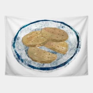 Plate of Biscuits (UK) Tapestry