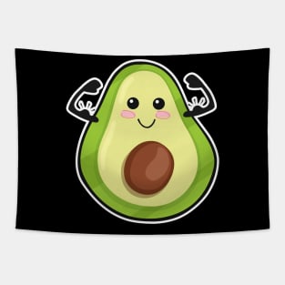 Cute Avocado Healthy Tapestry