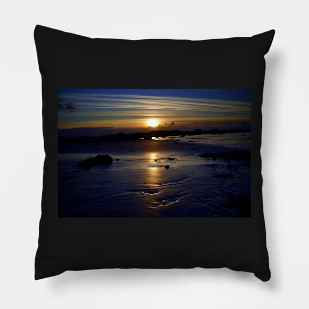 SUNSET SOLACE Pillow by dumbodancer