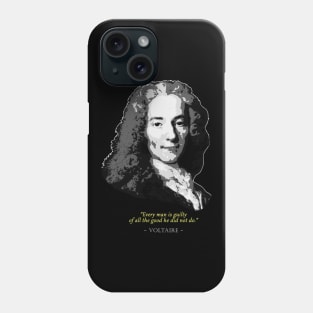 Voltaire Quote Phone Case