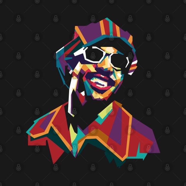 Stevie Wonder Limit Color by SAVELS