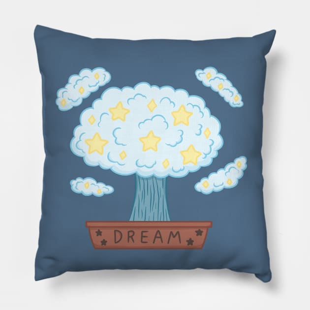 Dream plant Pillow by KammyBale