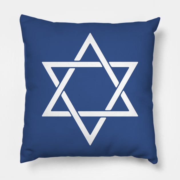 Star of David Pillow by SWON Design