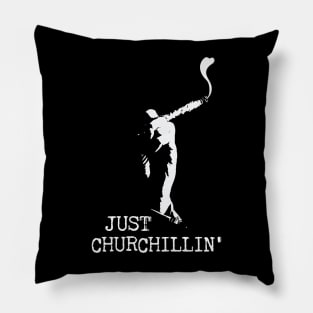 Winston Churchill Cigar Pillow