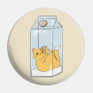 Cat milk Pin