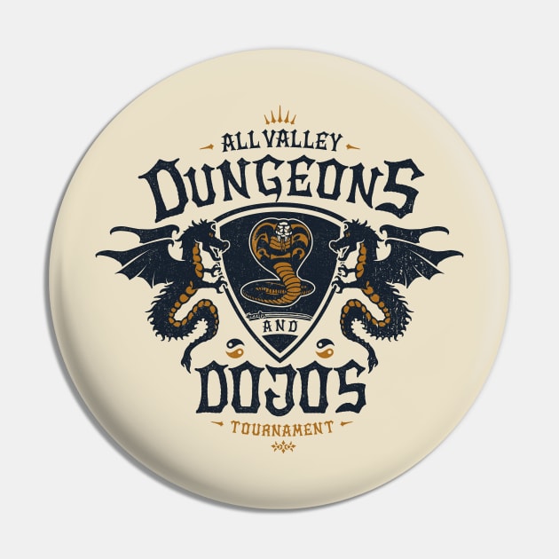 Dungeons and Dojos Pin by CoDDesigns