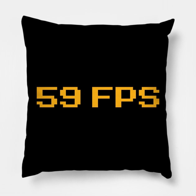 The Dreaded 59 FPS Pillow by inotyler