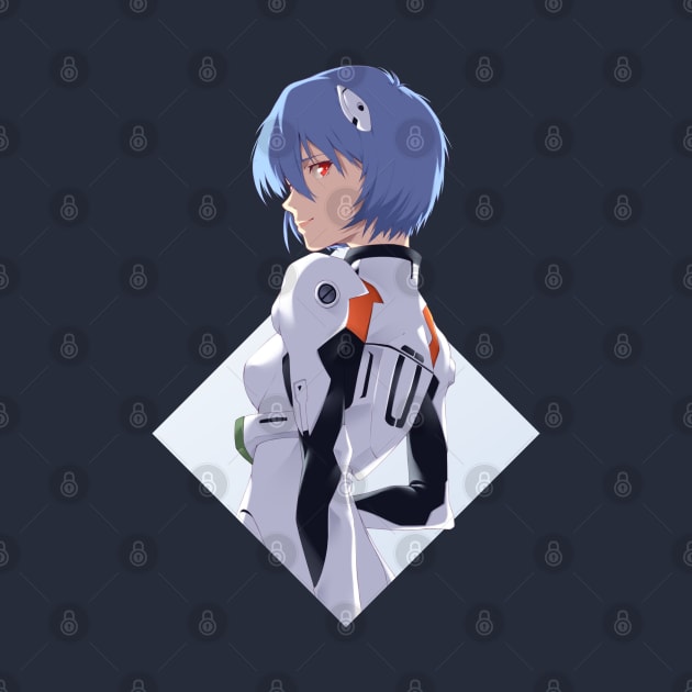 Rei Ayanami "Evangelion" by StayAlivePlz