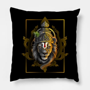 Narasimha - The Protector (The 4th avatar of Vishnu) Pillow