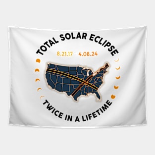 Total Solar Eclipse 2024 Twice In A Lifetime 2017 Totality Tapestry