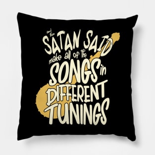 Funny Banjo Bluegrass Old Time Country Pillow