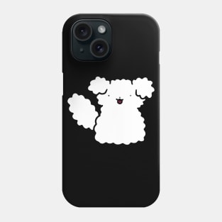 Fluffy Dog Sitting Phone Case