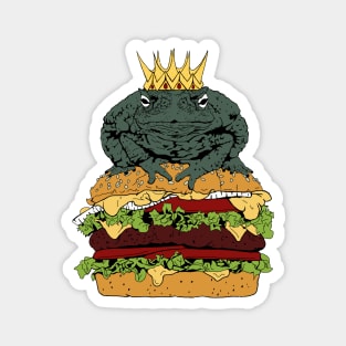 King of burgers Magnet