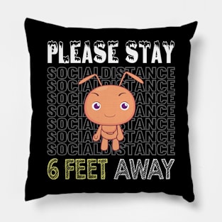 6 Feet Ant 51 Pillow