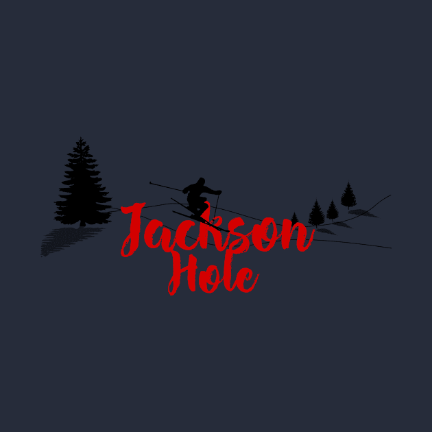 Ski fun in Jackson Hole by ArtDesignDE