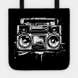 Boombox Ghetto Blaster Tote