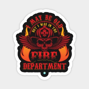 funny Firefighter Gift Magnet