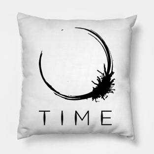 Arrival - Time Black Pillow