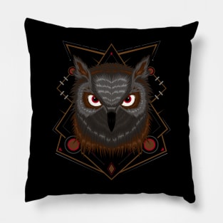 Owl logo set- vector illustrations Pillow