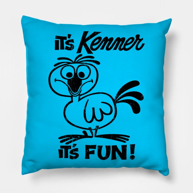 It's Kenner, It's Fun! Pillow by Vamplify